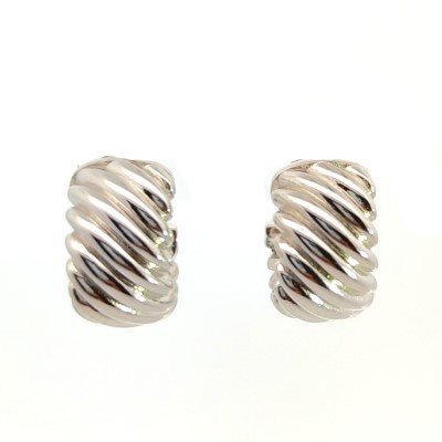 Orecchini Domar Gioielli Donna Orecchino cerchio argento 925 in Argento EOB115607 - EOB115607